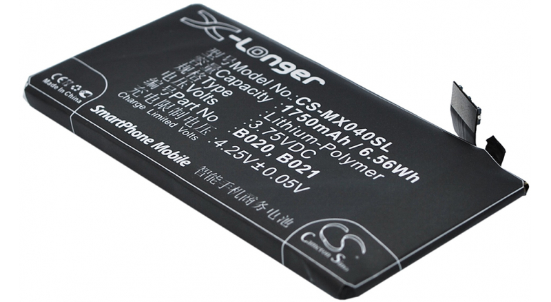 Аккумуляторная батарея iBatt iB-M826 для телефонов, смартфонов MeizuЕмкость (mAh): 1750. Напряжение (V): 3,75