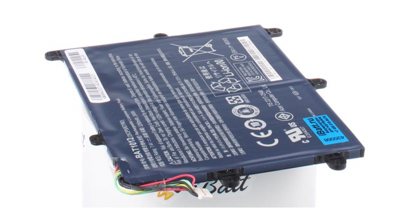 Аккумуляторная батарея для ноутбука Acer Iconia Tab A200 16Gb. Артикул iB-A639.Емкость (mAh): 3250. Напряжение (V): 7,4