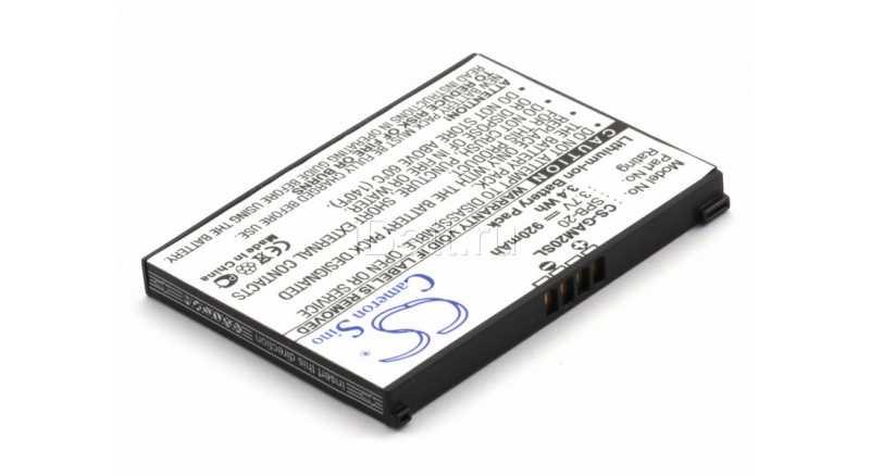 Аккумуляторная батарея iBatt iB-M374 для телефонов, смартфонов Garmin-AsusЕмкость (mAh): 920. Напряжение (V): 3,7