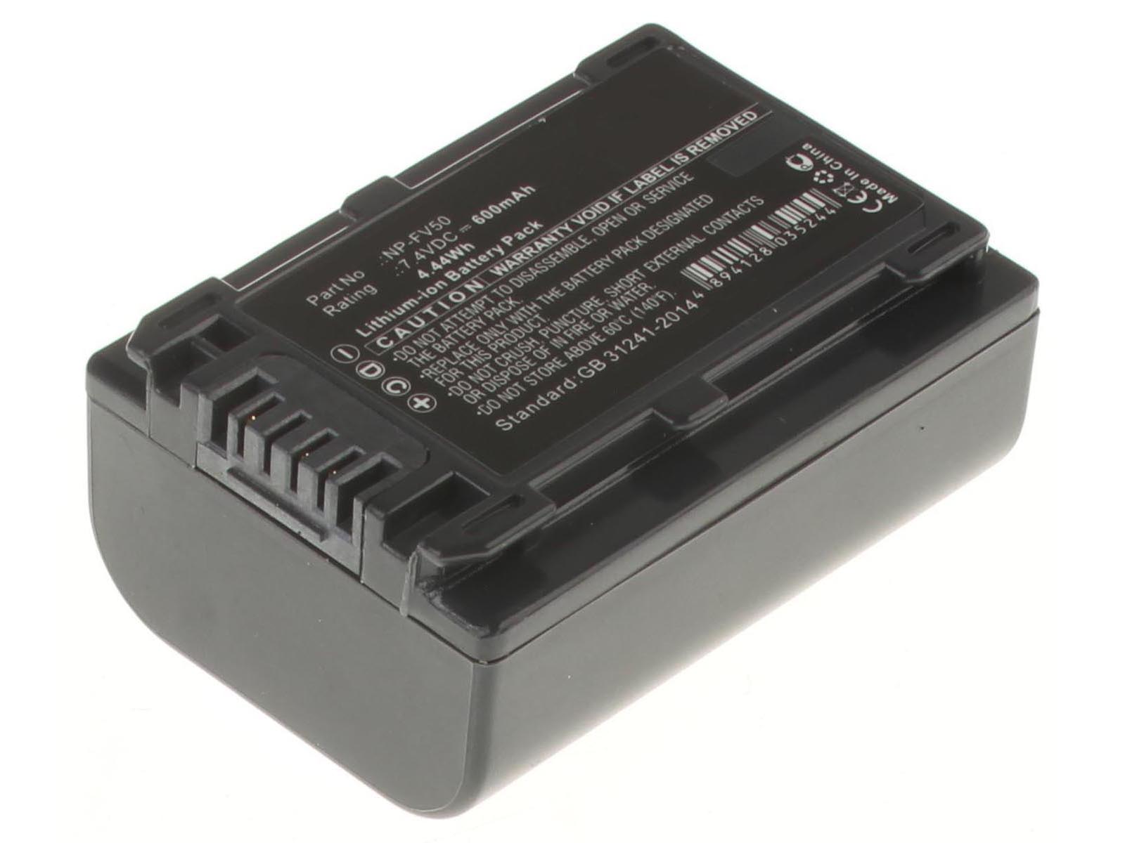 Аккумуляторные батареи для фотоаппаратов и видеокамер Sony DCR-DVD410EЕмкость (mAh): 600. Напряжение (V): 7,4