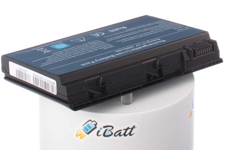 Аккумуляторная батарея для ноутбука Acer TravelMate 5730-842G25MN. Артикул iB-A133.Емкость (mAh): 4400. Напряжение (V): 11,1