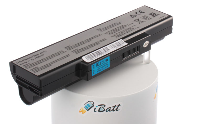 Аккумуляторная батарея для ноутбука Asus PRO7BJGF. Артикул iB-A164H.Емкость (mAh): 7800. Напряжение (V): 10,8