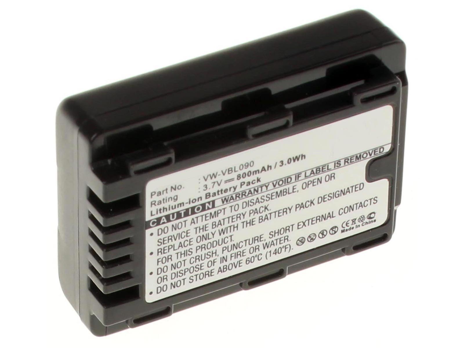 Аккумуляторные батареи для фотоаппаратов и видеокамер Panasonic HDC-TM99EGЕмкость (mAh): 800. Напряжение (V): 3,7