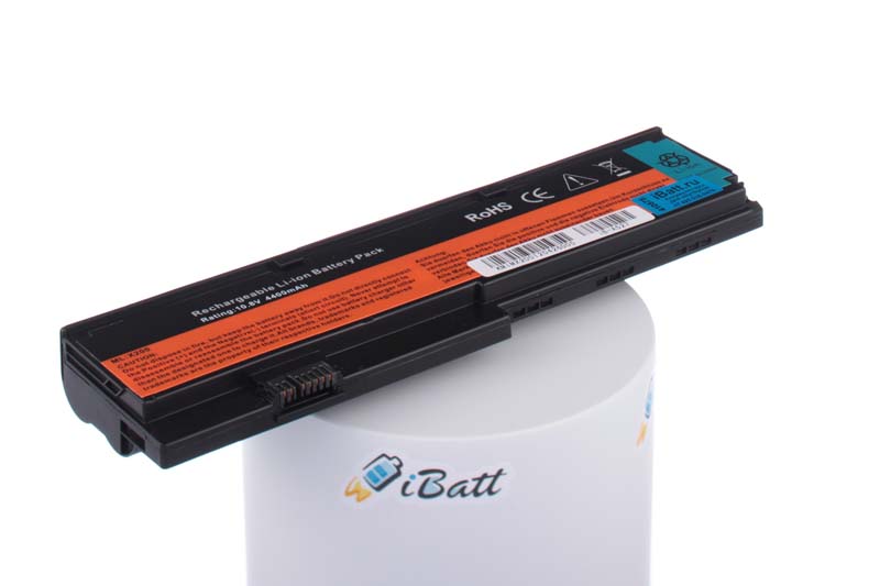 Аккумуляторная батарея для ноутбука IBM-Lenovo ThinkPad X201i. Артикул iB-A527.Емкость (mAh): 4400. Напряжение (V): 10,8