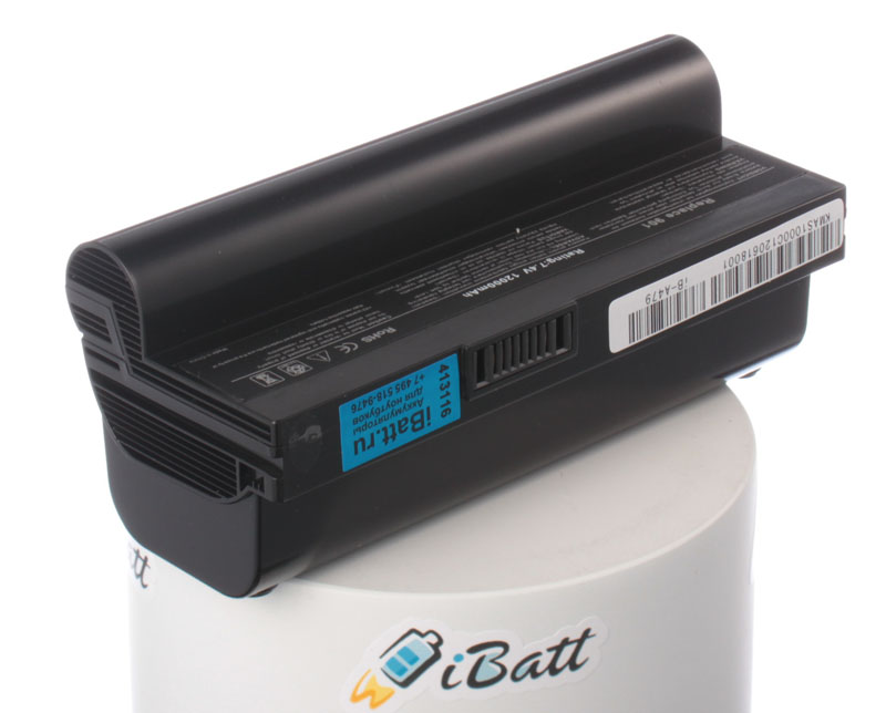 Аккумуляторная батарея iBatt iB-A479 для ноутбука AsusЕмкость (mAh): 12000. Напряжение (V): 7,4