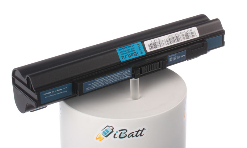 Аккумуляторная батарея iBatt iB-A478 для ноутбука GatewayЕмкость (mAh): 6600. Напряжение (V): 11,1