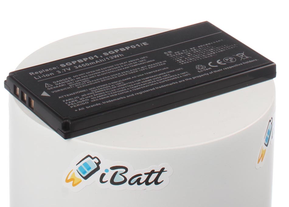 Аккумуляторная батарея iBatt iB-A862 для ноутбука SonyЕмкость (mAh): 3080. Напряжение (V): 3,7