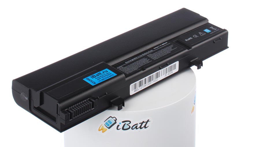 Аккумуляторная батарея iBatt iB-A208 для ноутбука DellЕмкость (mAh): 6600. Напряжение (V): 11,1