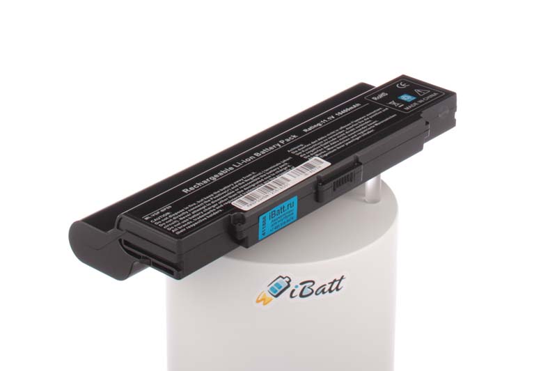 Аккумуляторная батарея iBatt iB-A577H для ноутбука SonyЕмкость (mAh): 10400. Напряжение (V): 11,1