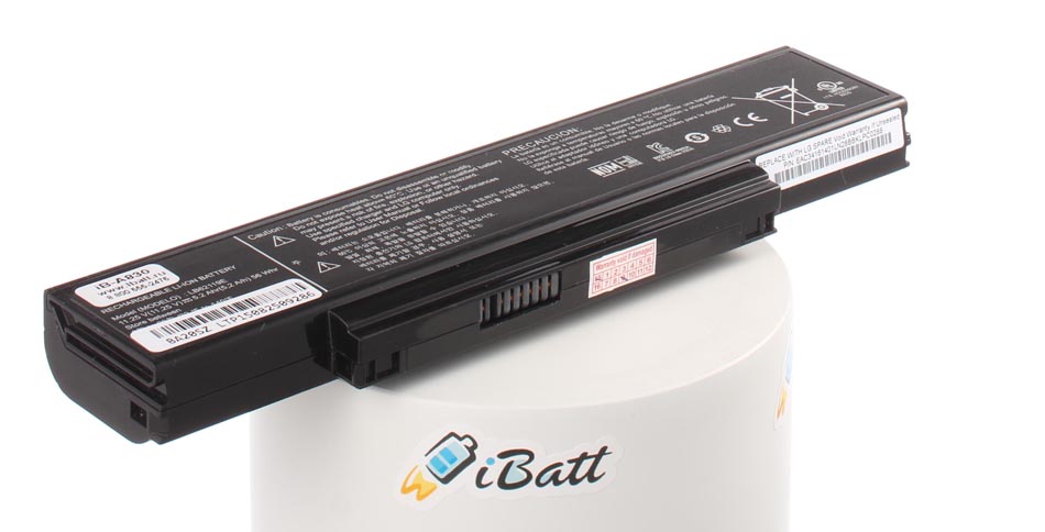 Аккумуляторная батарея LB62119E для ноутбуков LG. Артикул iB-A830.Емкость (mAh): 5200. Напряжение (V): 11,25