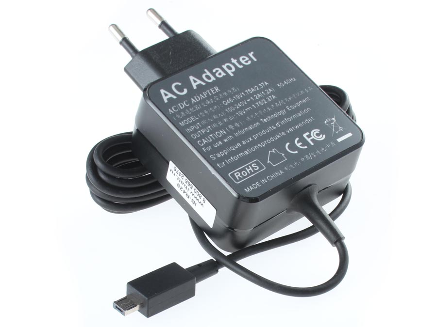 Блок питания (адаптер питания) ADP-33AW/A C.C.:D для ноутбука Asus. Артикул iB-R429. Напряжение (V): 19