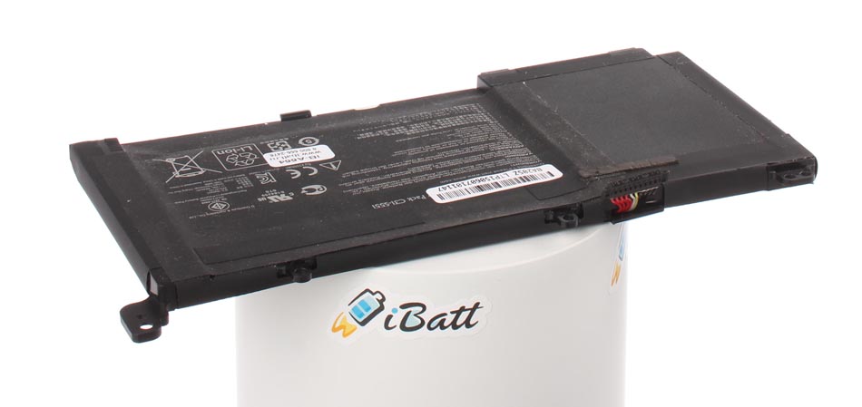 Аккумуляторная батарея для ноутбука Asus K551LB. Артикул iB-A664.Емкость (mAh): 4400. Напряжение (V): 11,1