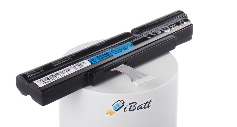 Аккумуляторная батарея iBatt iB-A488 для ноутбука GatewayЕмкость (mAh): 4400. Напряжение (V): 11,1