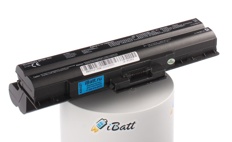 Аккумуляторная батарея iBatt iB-A598X для ноутбука SonyЕмкость (mAh): 11600. Напряжение (V): 11,1