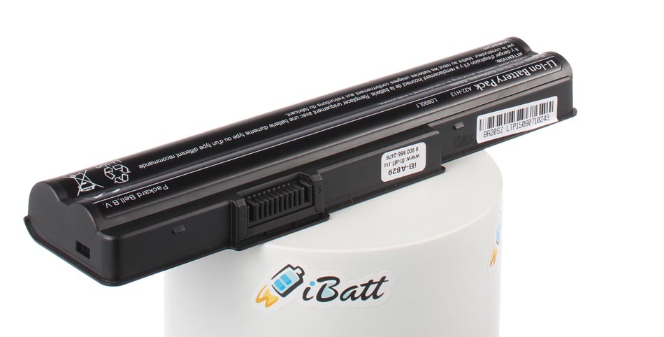 Аккумуляторная батарея для ноутбука Packard Bell EasyNote RS65. Артикул iB-A829.Емкость (mAh): 4400. Напряжение (V): 11,1