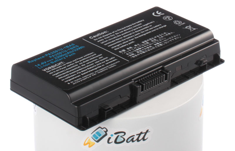 Аккумуляторная батарея для ноутбука Toshiba Equium L40-17M. Артикул iB-A403.Емкость (mAh): 2200. Напряжение (V): 14,4