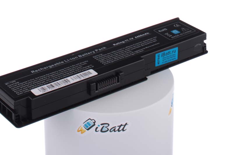 Аккумуляторная батарея для ноутбука Dell Inspiron 1400. Артикул iB-A516.Емкость (mAh): 4400. Напряжение (V): 11,1