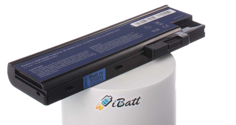 Аккумуляторная батарея для ноутбука Acer TravelMate 7512AWLMi. Артикул iB-A155.Емкость (mAh): 4400. Напряжение (V): 14,8