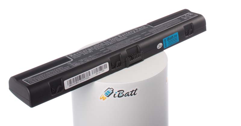 Аккумуляторная батарея для ноутбука Asus L3000Tp. Артикул iB-A179H.Емкость (mAh): 5200. Напряжение (V): 14,8