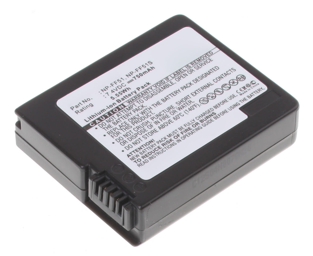 Аккумуляторные батареи для фотоаппаратов и видеокамер Sony DCR-PC108Емкость (mAh): 750. Напряжение (V): 7,4