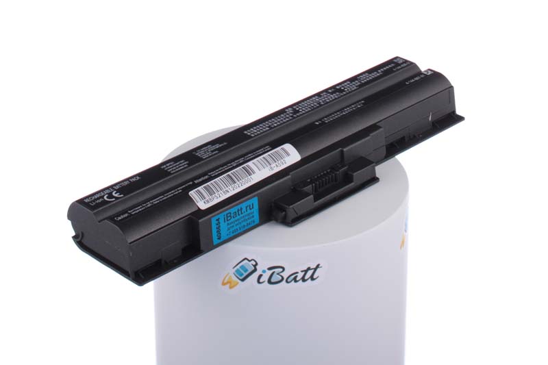 Аккумуляторная батарея для ноутбука Sony VAIO VGN-AW190Y. Артикул iB-A592.Емкость (mAh): 4400. Напряжение (V): 11,1