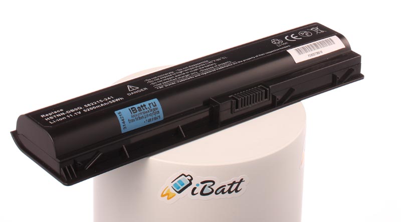 Аккумуляторная батарея для ноутбука HP-Compaq TouchSmart tm2-1072nr. Артикул iB-A274H.Емкость (mAh): 5200. Напряжение (V): 11,1