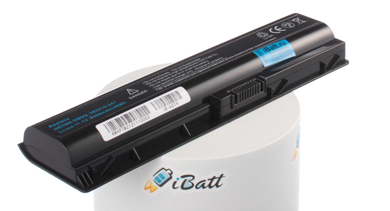Аккумуляторная батарея для ноутбука HP-Compaq TouchSmart tm2-1012tx. Артикул iB-A274.Емкость (mAh): 4400. Напряжение (V): 11,1