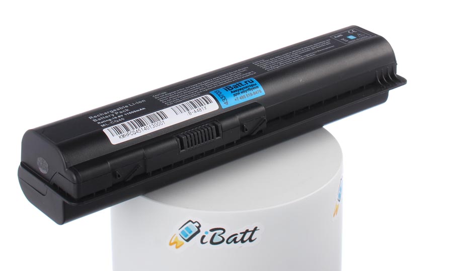 Аккумуляторная батарея 485041-003 для ноутбуков HP-Compaq. Артикул iB-A481X.Емкость (mAh): 11600. Напряжение (V): 10,8