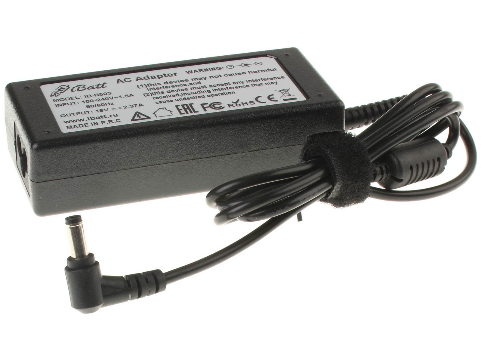 Блок питания (адаптер питания) для ноутбука Asus RT-AC3200. Артикул iB-R503. Напряжение (V): 19