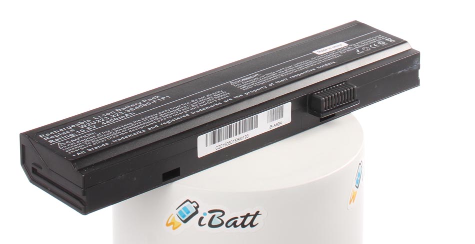 Аккумуляторная батарея для ноутбука Uniwill N755IN. Артикул iB-A894.Емкость (mAh): 4400. Напряжение (V): 10,8