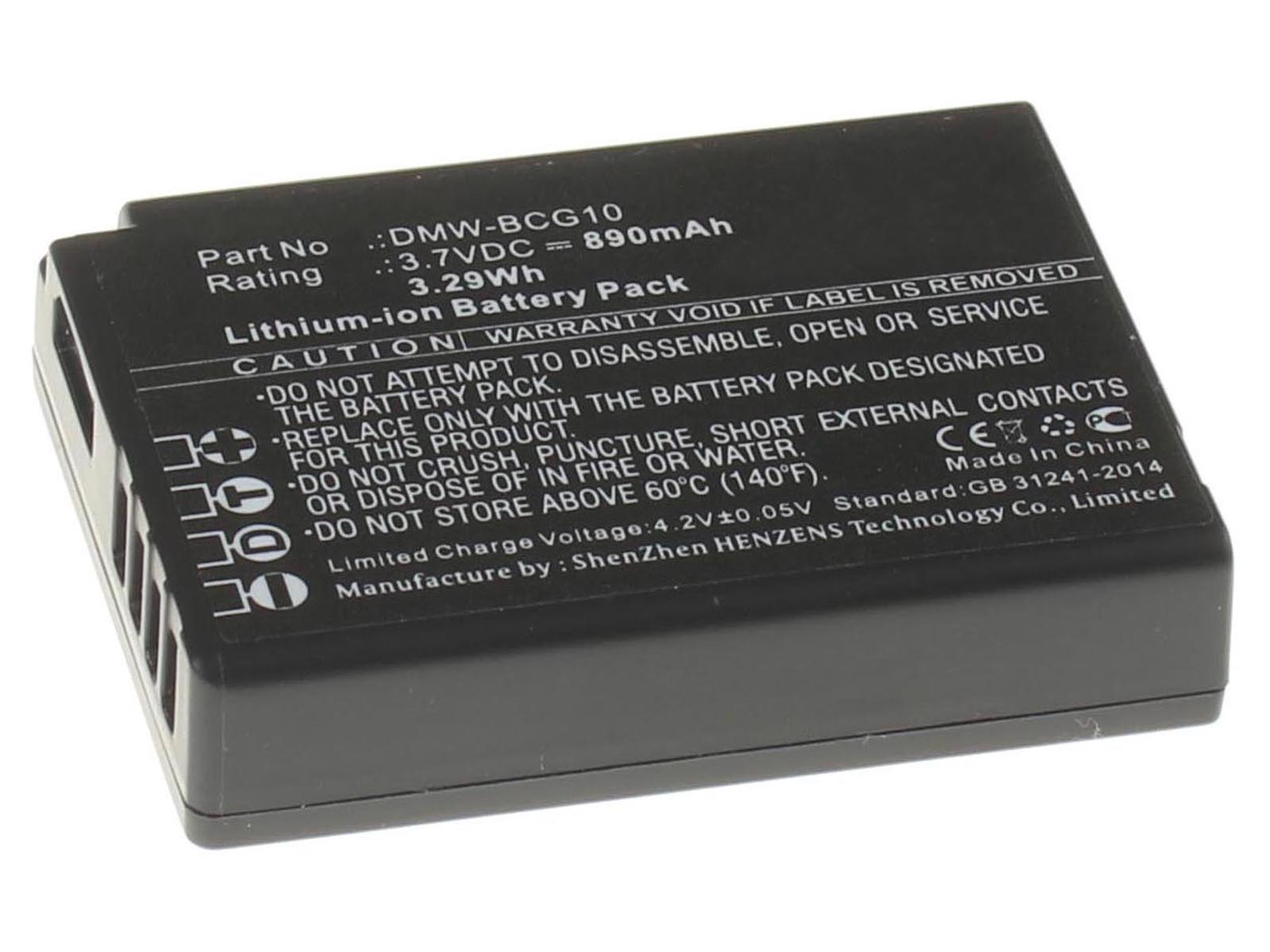 Аккумуляторная батарея BP-DC7-E для фотоаппаратов и видеокамер Panasonic. Артикул iB-F319.Емкость (mAh): 890. Напряжение (V): 3,7