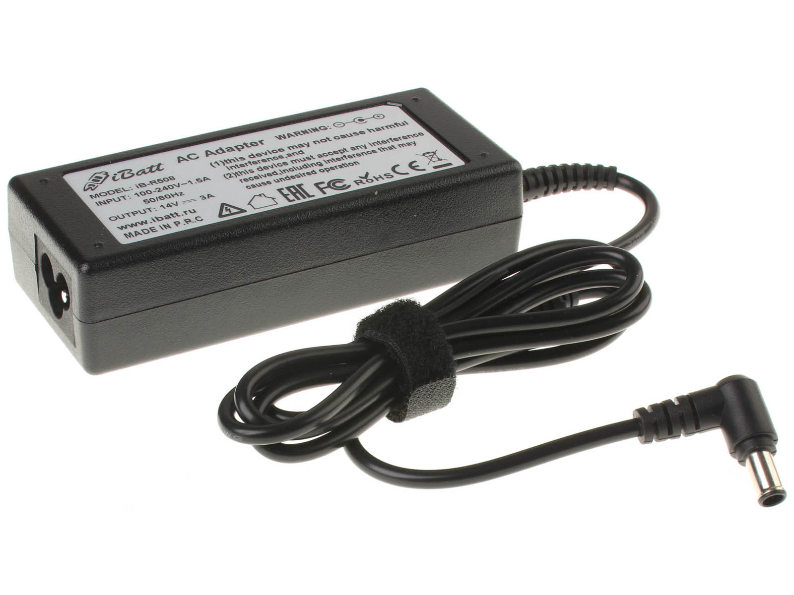Блок питания (адаптер питания) AP04214-UV для ноутбука Samsung. Артикул iB-R508. Напряжение (V): 14