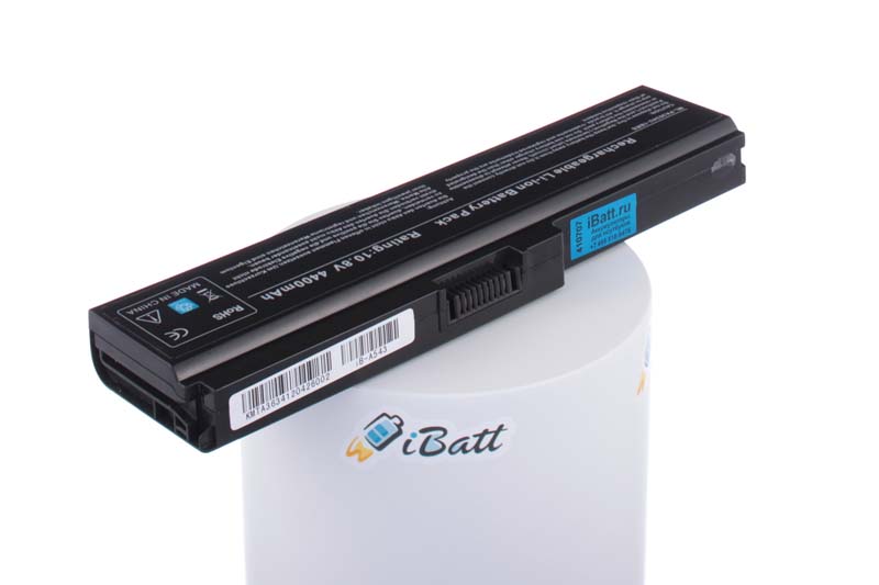 Аккумуляторная батарея для ноутбука Toshiba Satellite Pro C650-198. Артикул iB-A543.Емкость (mAh): 4400. Напряжение (V): 10,8
