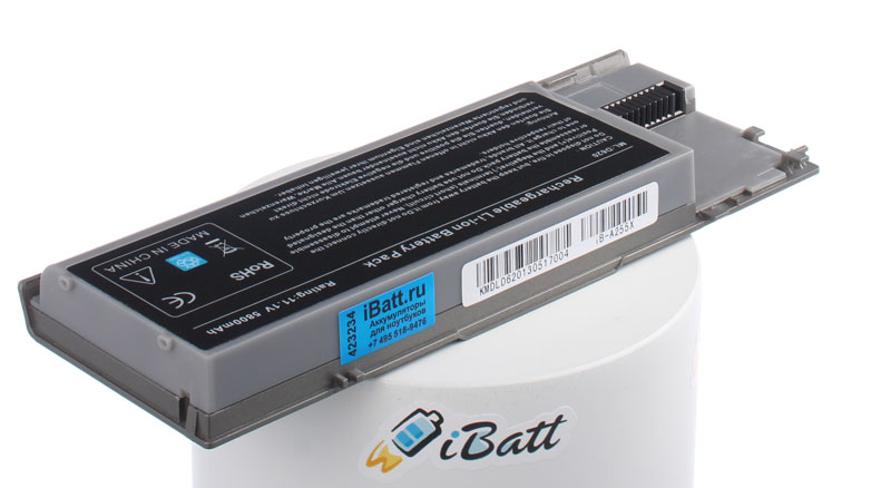 Аккумуляторная батарея UG260 для ноутбуков Dell. Артикул iB-A255X.Емкость (mAh): 5800. Напряжение (V): 11,1