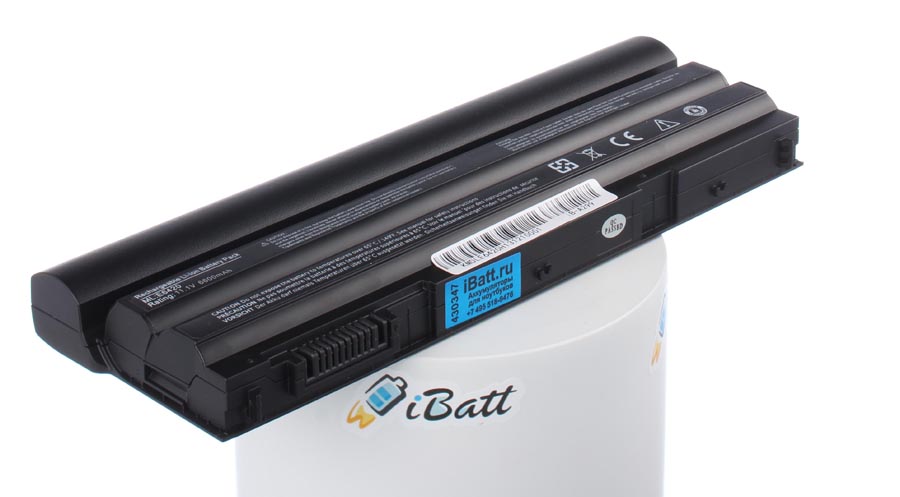 Аккумуляторная батарея для ноутбука Dell Latitude E6430-7854. Артикул iB-A299.Емкость (mAh): 6600. Напряжение (V): 11,1