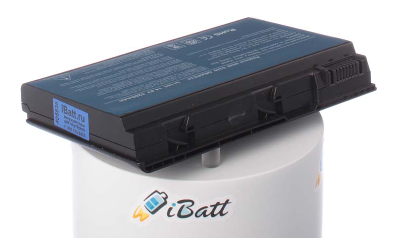 Аккумуляторная батарея для ноутбука Acer TravelMate 5730G-844G25Mn. Артикул iB-A134.Емкость (mAh): 4400. Напряжение (V): 14,8