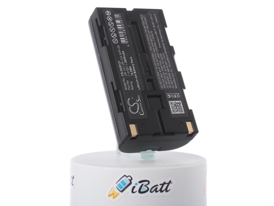Аккумуляторная батарея iBatt iB-F412 для фотокамер и видеокамер SanyoЕмкость (mAh): 2000. Напряжение (V): 7,4