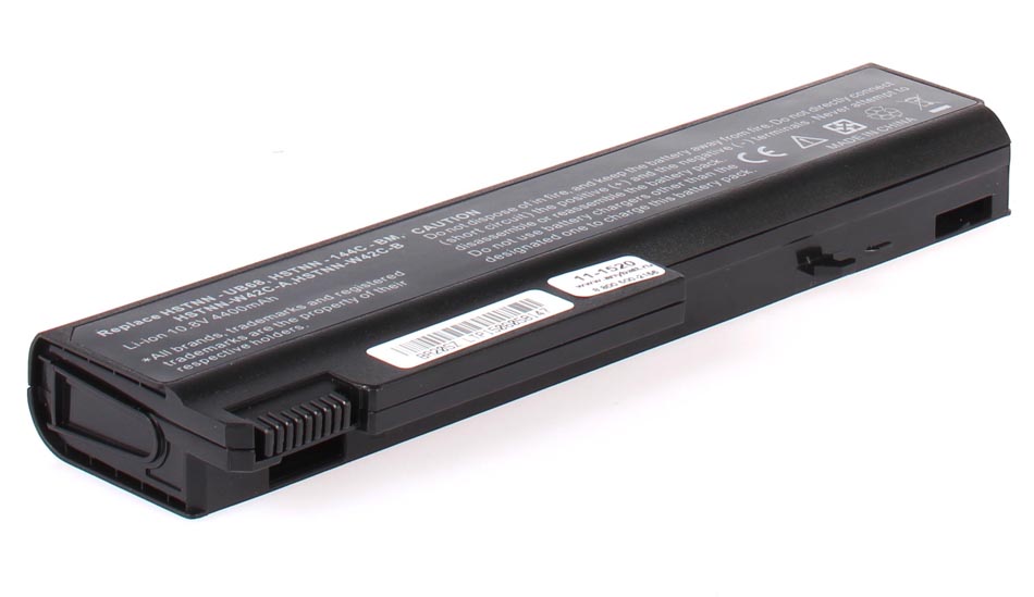 Аккумуляторная батарея для ноутбука HP-Compaq 6530b. Артикул 11-1520.Емкость (mAh): 4400. Напряжение (V): 11,1