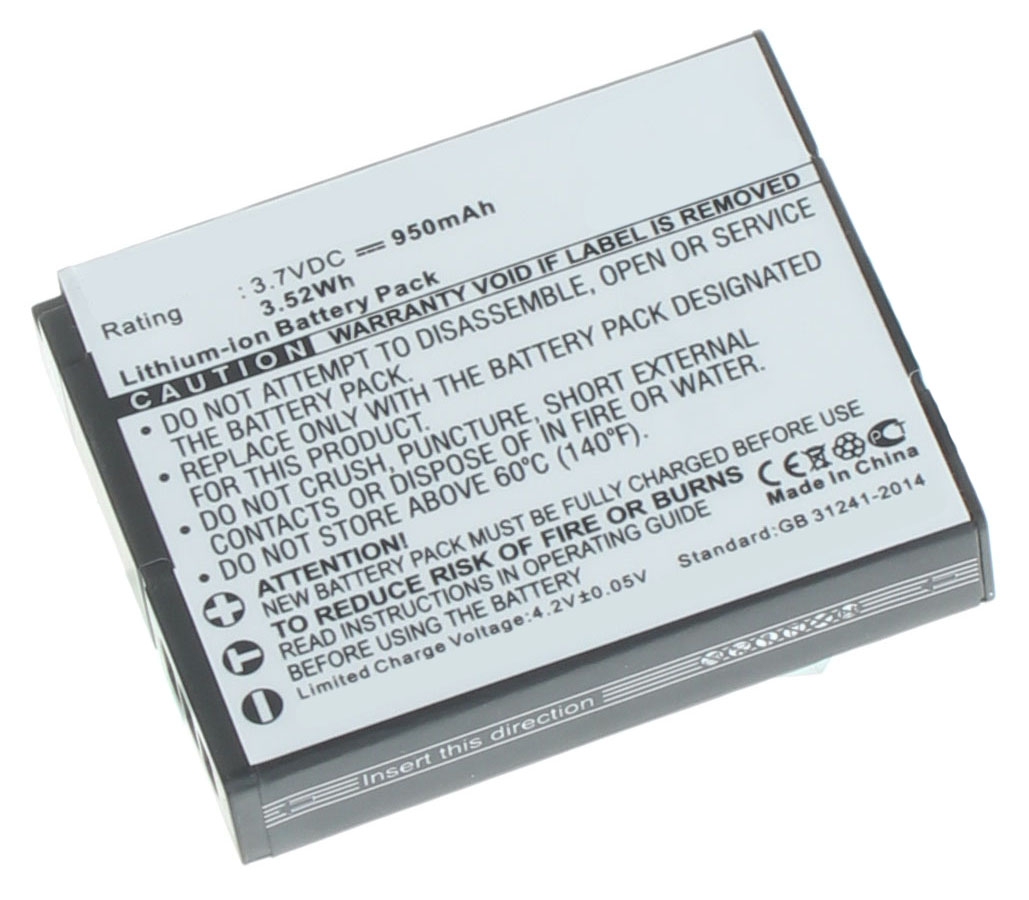 Аккумуляторные батареи для фотоаппаратов и видеокамер Panasonic Lumix DMC-TZ58Емкость (mAh): 950. Напряжение (V): 3,7