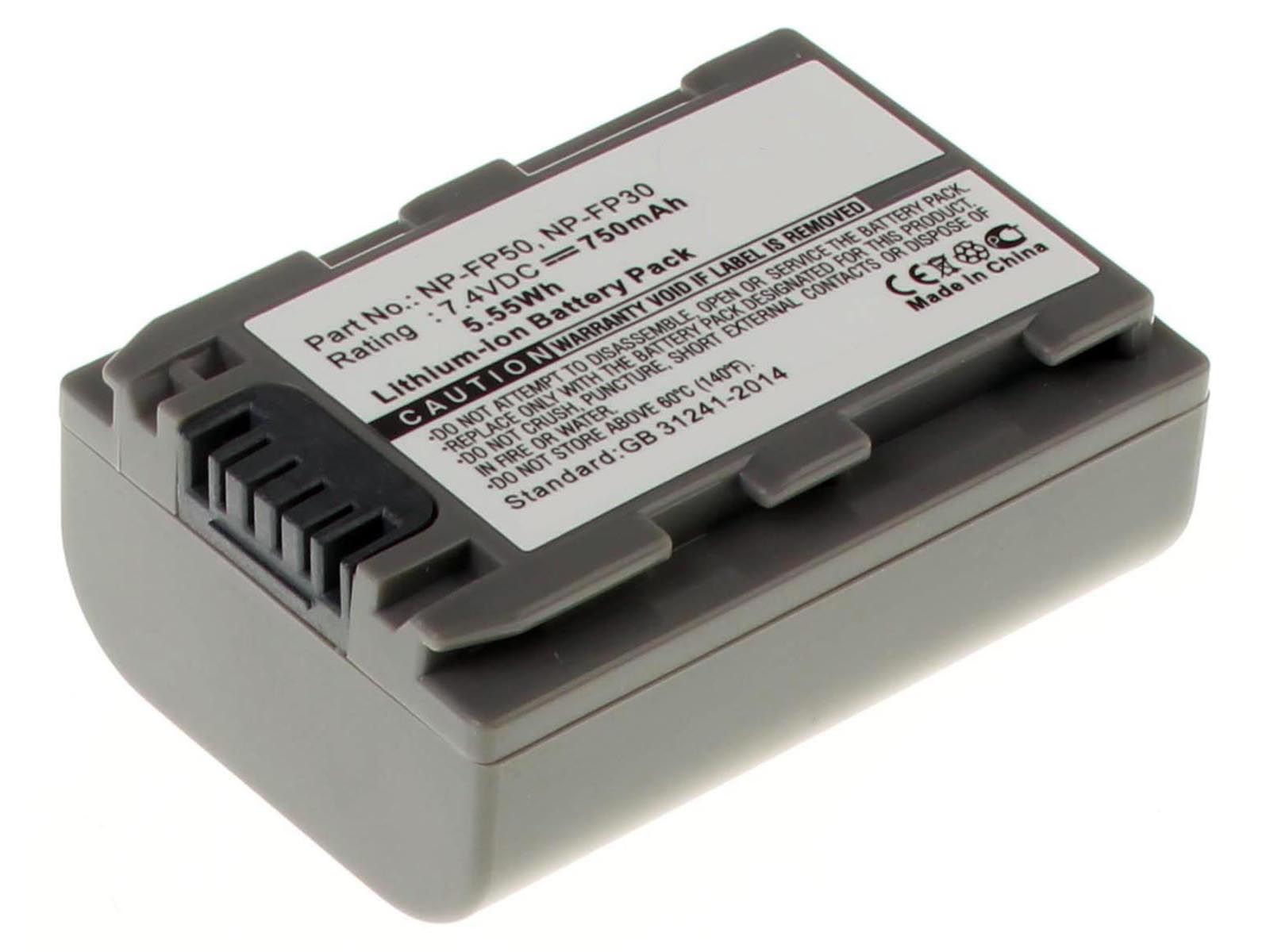 Аккумуляторные батареи для фотоаппаратов и видеокамер Sony DCR-HC32EЕмкость (mAh): 750. Напряжение (V): 7,4