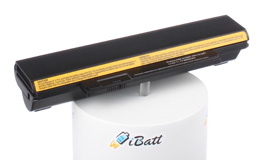 Аккумуляторная батарея iBatt iB-A605 для ноутбука IBM-LenovoЕмкость (mAh): 6600. Напряжение (V): 11,1