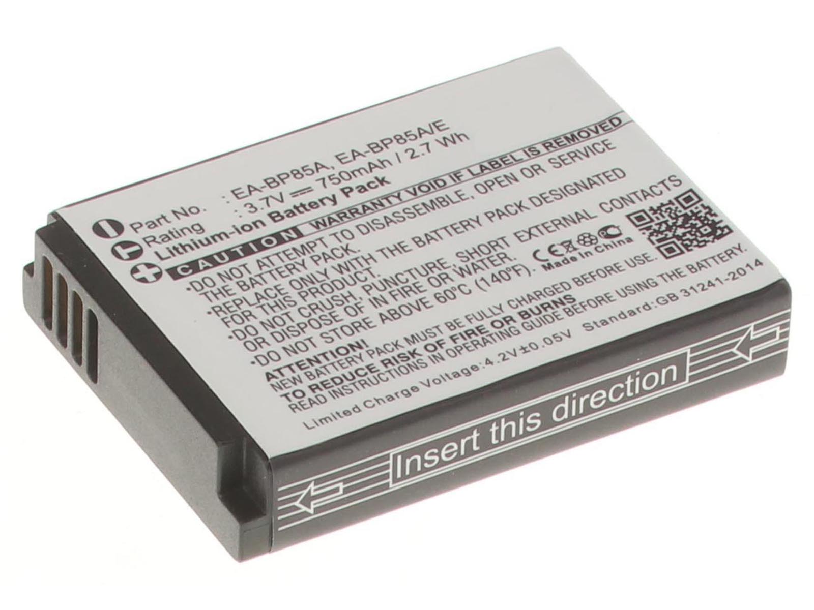 Аккумуляторные батареи для фотоаппаратов и видеокамер Samsung Digimax PL210Емкость (mAh): 750. Напряжение (V): 3,7