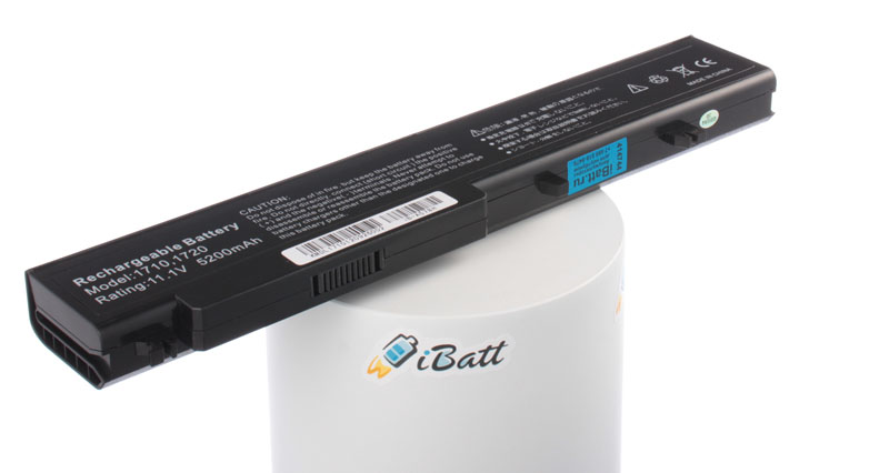 Аккумуляторная батарея iBatt iB-A578H для ноутбука DellЕмкость (mAh): 5200. Напряжение (V): 11,1