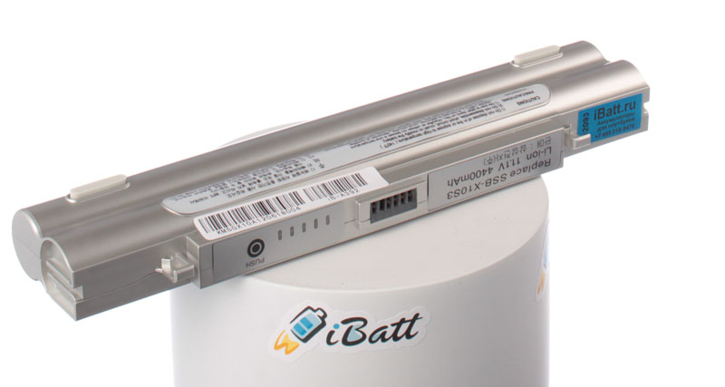 Аккумуляторная батарея SSB-X10LS6/C для ноутбуков Samsung. Артикул iB-A392.Емкость (mAh): 4400. Напряжение (V): 11,1