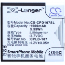 Аккумуляторная батарея для телефона, смартфона Coolpad 5108. Артикул iB-M1602.Емкость (mAh): 1500. Напряжение (V): 3,7