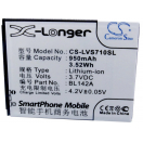Аккумуляторная батарея iBatt iB-M2098 для телефонов, смартфонов LenovoЕмкость (mAh): 950. Напряжение (V): 3,7
