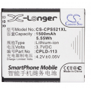 Аккумуляторная батарея CPLD-113 для телефонов, смартфонов Coolpad. Артикул iB-M1607.Емкость (mAh): 1500. Напряжение (V): 3,7