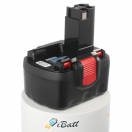 Аккумуляторная батарея iBatt iB-T149 для шуруповертов и другого электроинструмента BoschЕмкость (mAh): 2000. Напряжение (V): 12