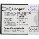 Аккумуляторная батарея для телефона, смартфона Hisense E968. Артикул iB-M1870.Емкость (mAh): 2150. Напряжение (V): 3,7