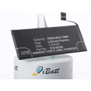 Аккумуляторная батарея iBatt iB-M1267 для телефонов, смартфонов AppleЕмкость (mAh): 1620. Напряжение (V): 3,82